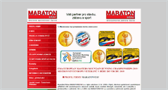 Desktop Screenshot of maratonstav.cz